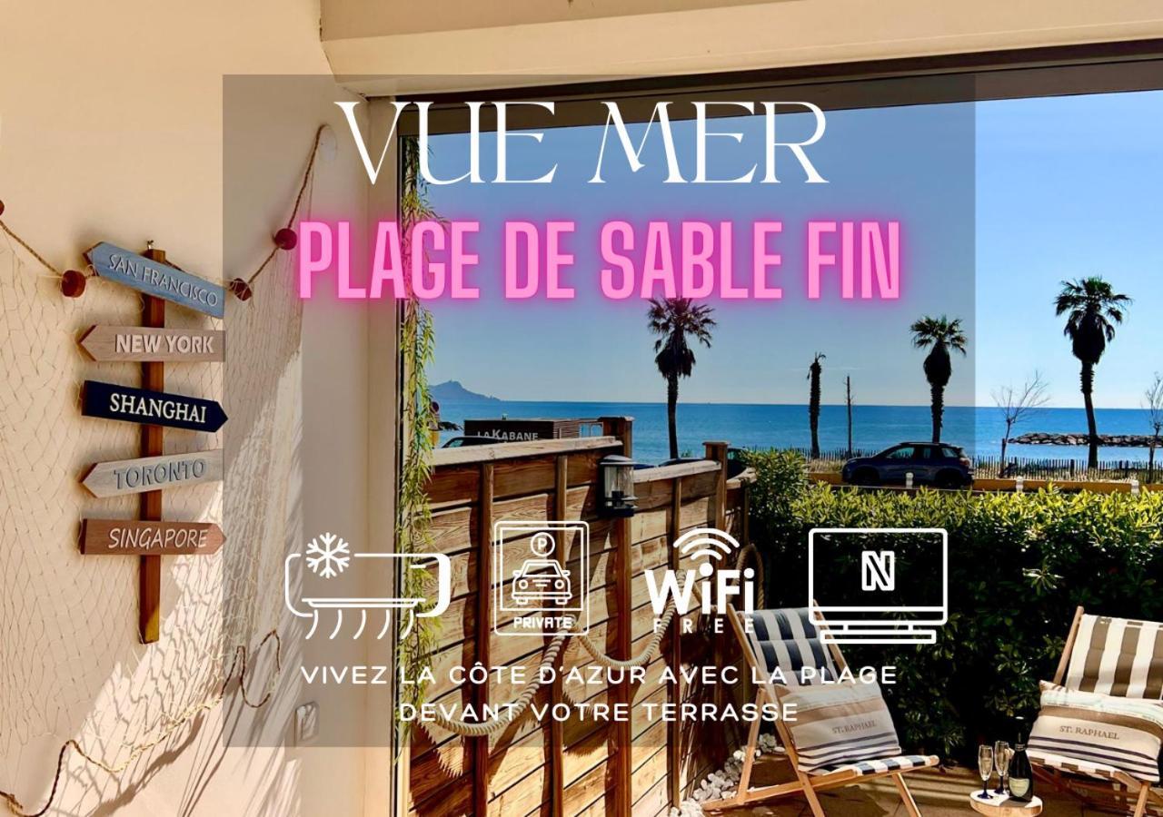 Studio Eclat Marine 3 Etoiles - Vue Mer - Parking-Clim-Plage A 20 Metres - Capitalchic Services Saint-Aygulf Fréjus Exterior foto